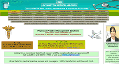 Desktop Screenshot of livingstonmedicalgroups.com